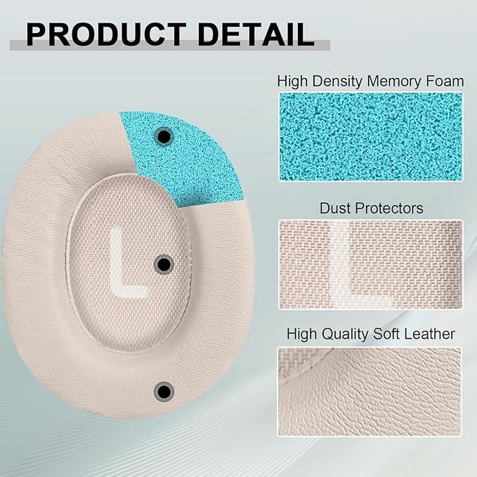 Replacement Ear Pads for JBL Tune 700(700BT)/710(710BT)/720(720BT)/750(750BT,750BTNC)/760(760NC)/770(770NC) Headphones, Headset Ear Cushions, Headset Earpads, Ear Cups Cover (Pink)