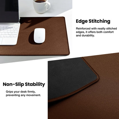 ALOANES Non-Slip Extended Mouse Pad Office&Home Desk Mat Stitched Edge