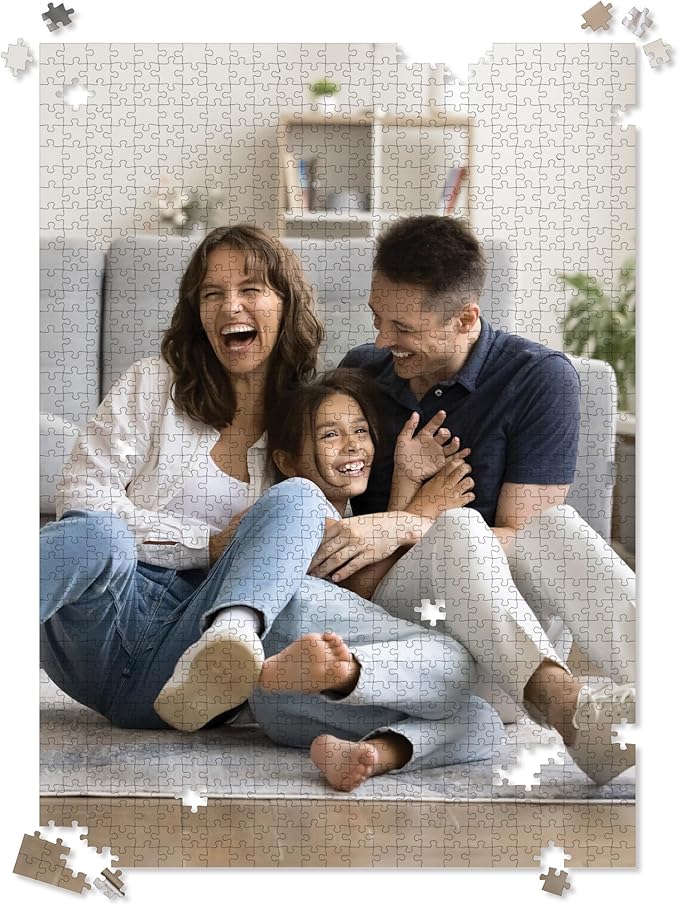 Photo, Pet, Wedding, Family Reunion Puzzle - 1000 Piece, Custom Jigsaw Puzzle for Adults (Vertical/Portrait) - I See Me!