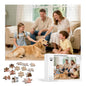 SCTOKUP Custom Photo Puzzle 120 Pieces - Personalized Picture Jigsaw from Your Photos, Premium Wooden Puzzle Gift for Family, Adults & Special Occasions