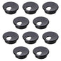 Desk Grommet 1-3/8inch(35mm)10 Pcs, Desk Hole Grommet, Cable Grommet, Desk Hole Cover, Desk Cord Hole Cover, Desk Cable Hole Cover, Desk Wire Hole Insert, Furniture Hole Cover(Black Grommets)