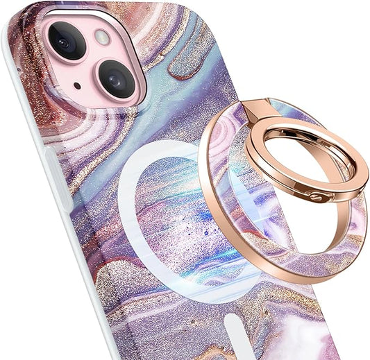 GVIEWIN Magnetic Phone Ring Holder, Compatible with MagSafe Phone Grip