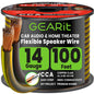 GEARit 14 Gauge Speaker Wire 100FT,14/2 Speaker Cable for Home & Car Audio