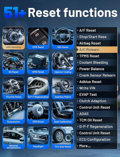 XTOOL IP919 PRO Scan Tool, ECU Programming Car OBD2 Scanner with Topology Mapping, Upgrade of D9S PRO, 51+ Resets, ECU Coding, FCA/CAN FD/DoIP, Automotive Bidirectional Scan Tool with 3-Year Updates