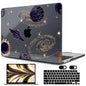 MEEgoodo Case for M5/M4/M3/M2 MacBook Air 13 inch Case 2026 2025 2024 2022, Fit Model A3449/A3240/A3113/A2681, Laptop Hard Shell Compatible with MacBook Air 13.6-inch, Composition Book Purple