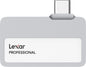 Lexar 2TB Professional Go Portable SSD, Supports Apple 4K 60fps ProRes, Up to 1050MB/s, USB 3.2 Gen 2, Rugged, IP65, Ultracompact, Compatible w/iPhone 15/16 (Not 17), External SSD (LSL400X002T-RNSNU)