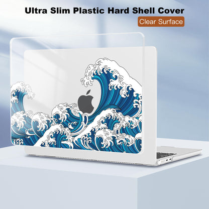 CISSOOK Compatible with MacBook Air 13.6 inch Case M2 M3 M4 M5 Ocean