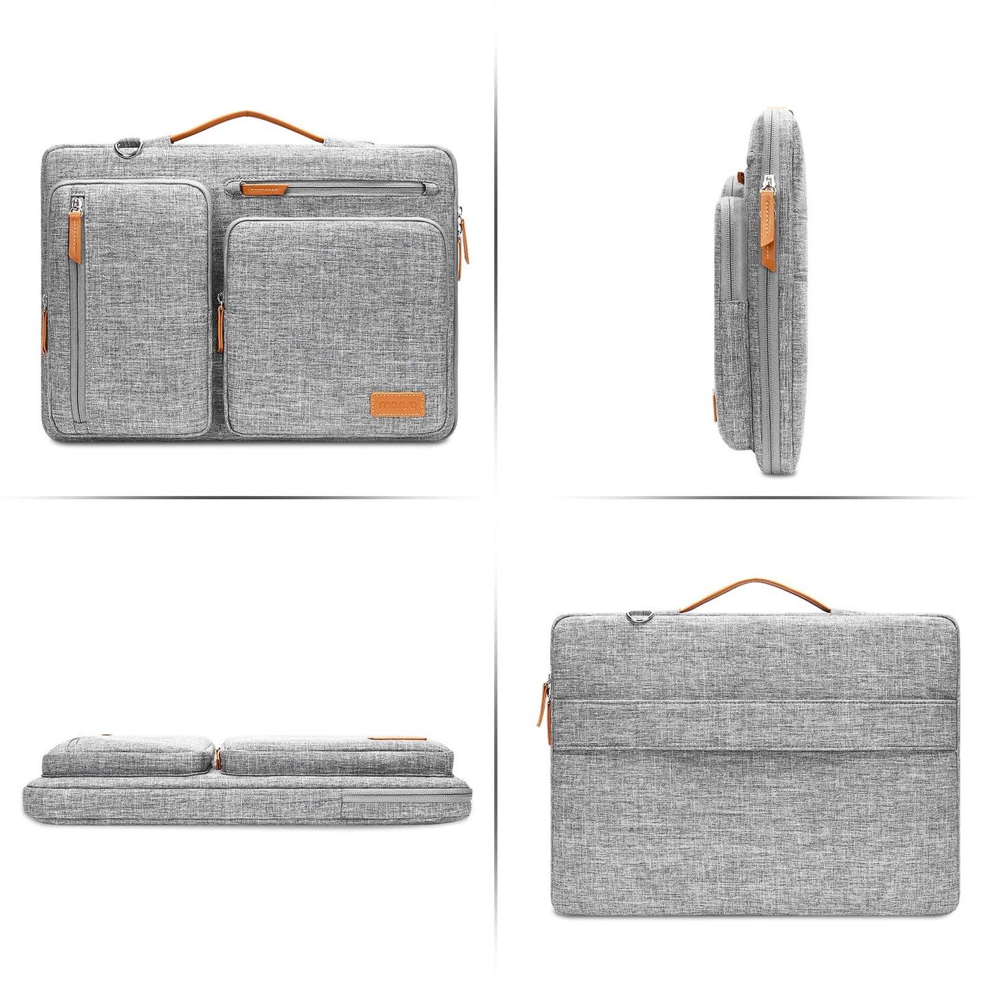 MOSISO 360 Protective Laptop Shoulder Bag, 14 inch Computer Bags