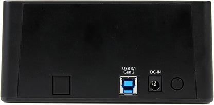 StarTech.com 1:1 Standalone Hard Drive Duplicator with Disk Image Manager for Backup and Restore & .com Standalone Hard Drive Duplicator, External Dual Bay HDD/SSD Cloner/Copier