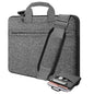 Hseok Laptop Case 15.6 inch Shoulder Bag with Strap,Black