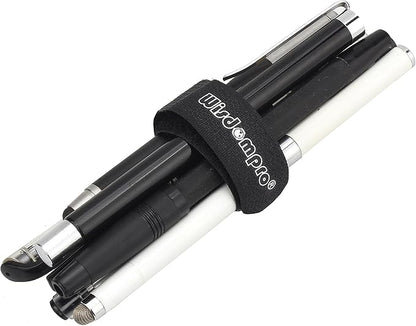 20 Pack 0.8 x 8 Inches Hook and Loop Reusable Fastening Cable Tie Down Straps by Wisdompro - Reusable, Durable Functional Ties to Keep Your Home, Office, Workspace from Tangled Messes of Cords