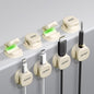 8 Pack Adhesive Cable Clips White Spring Loaded Cord Holders for Nightstand, Desk, Wall, Car, or Bedside Ideal Charging Cable Organizer for Home or Office Setup
