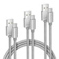 Elebase for iPhone 17 17e Pro Max USBC Charging Cable 1.5/3.3/6.6FT 3Pack