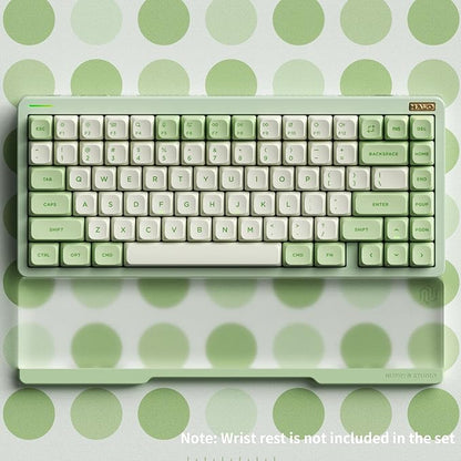nuphy Halo75 V2 Mechancial Gaming Kyeboard,75% Wireless Hot Swappable Bluetooth Keyboard,83 Kyes RGB Backlit Keyboard,Support Bluetooth/2.4GHz/USB-C (Green, Mint (37gf))