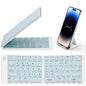 Samsers Ultra Slim Foldable Bluetooth Keyboard for Phone Tablet PC, Pink
