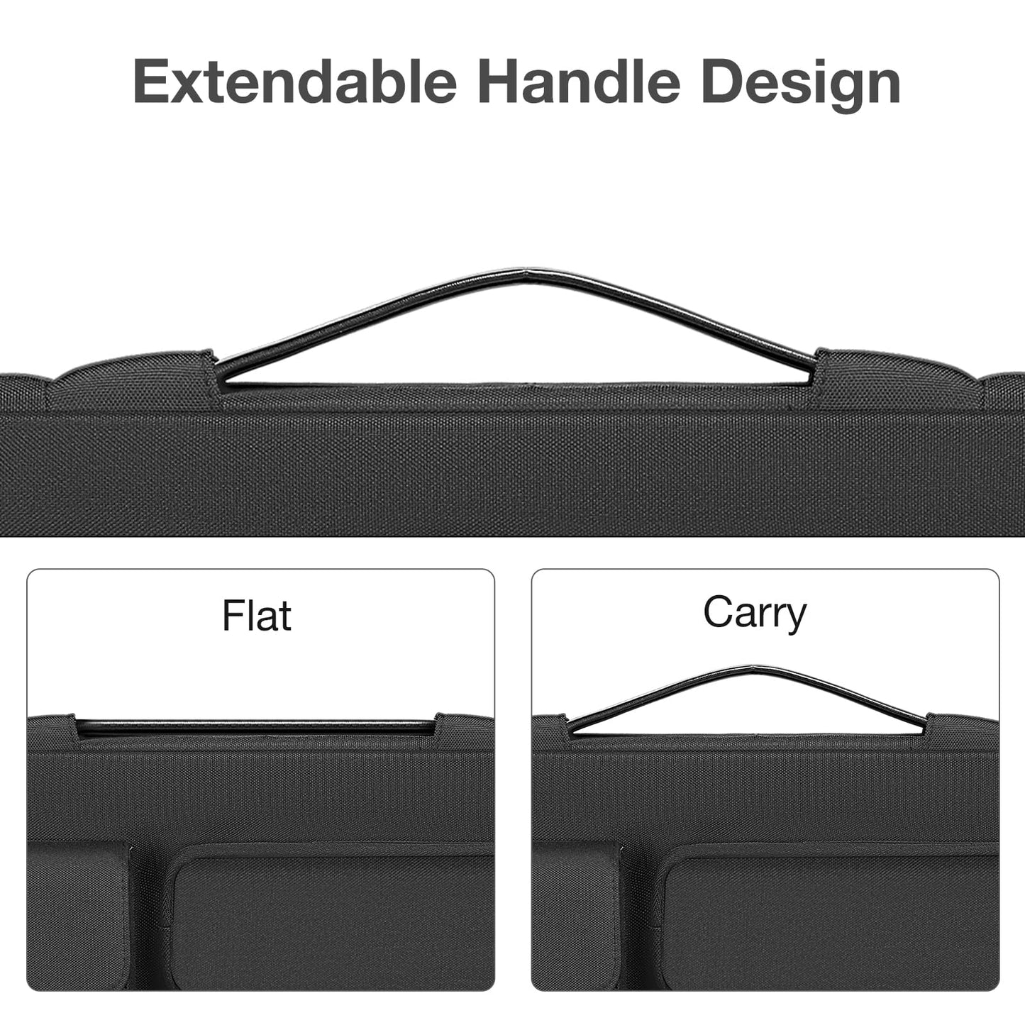 MOSISO 360 Protective Laptop Case 15 inch, Laptop Sleeve Bag