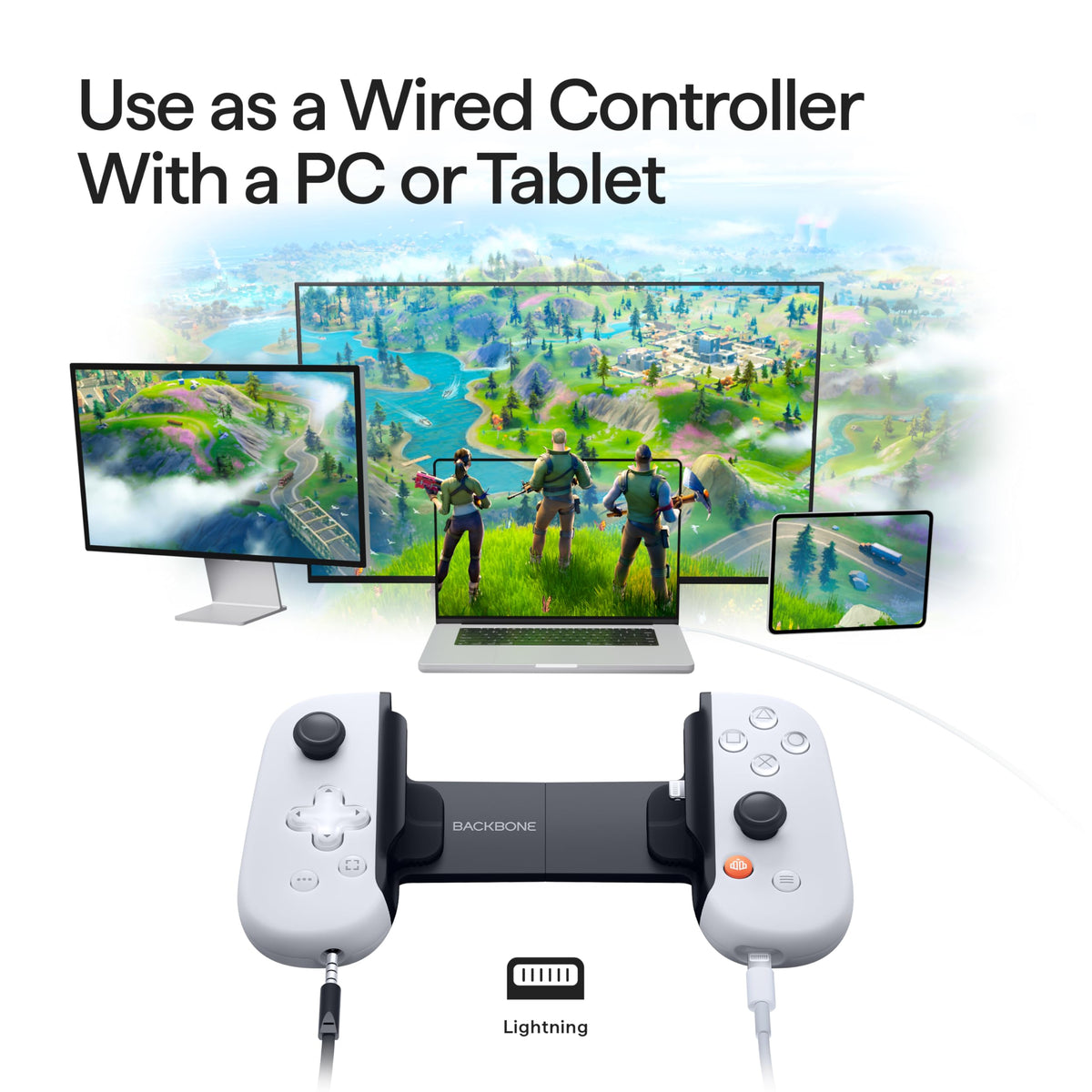 BACKBONE One Gaming Controller (PlayStation Edition), Lightning, 1st Gen
