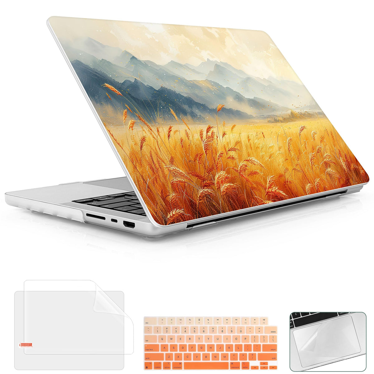 Lepeoac Case for 2026-2021 MacBook Pro 16-inch M5/M4/M3/M2/M1, DJ Turntable
