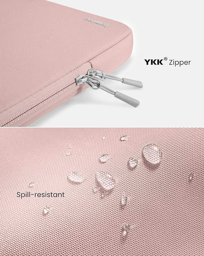 tomtoc 360° Protective Laptop Sleeve for 13-inch New MacBook Air M4/A3240 2025, M3/A3113, M2/A2681 M1/A2337 A2179 A1932, 13-inch MacBook Pro M2/A2686 M1/A2338, Water-Resistant Computer Case Bag