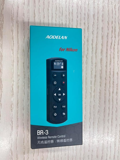 for Nikon Wireless Camera Remote Control - Aodelan Rechargeable Shutter Release Trigger with OLED Screen for Zfc, Z50, P1000,A1000, P950, B600; Replaces Nikon ML-L7(Black)