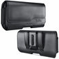 DeBin Case for Galaxy A15 A25 A35 A54 5G A53 A52 A51 A50 A20 Note 20 10+ Note 9 8 XCover Pro S24 FE S23 FE Cell Phone Belt Holder Holster Clip Pouch Cover (Fits Samsung Phone with Otterbox Case) Black