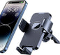 GUWEZ Car Phone Holder - Upgrade Clip Never Fall Air Vent Mount for iPhone Android Smartphone