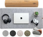 Nordik Large Felt Desk Mat - Marle - 35 x 17 inch - Full Desk Keyboard Mat - Keyboard and Mouse Pad - Large Desktop Felt Pad
