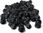 MGI SpeedWare 1/2" NPT Strain Relief Nylon Cord Grip Cable Glands, Black Plastic Grommet 100-Pack