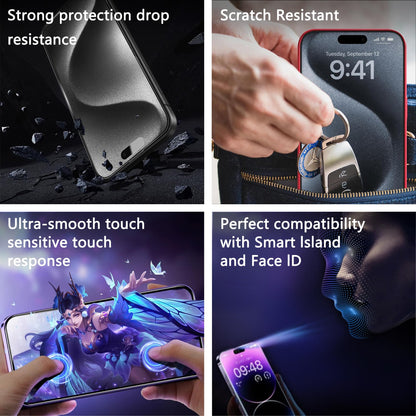 CHRYSHA 2-Pack Matte Screen Protector for iPhone 12 Pro Max 6.7-Inch, Auto Dust Removal, No Bubbles, High Definition Clear, Easy Installation