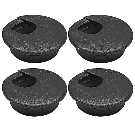 BOPOREAE 4 Pcs Desk Grommet 2" (50 mm), Desk Cord Hole Cover