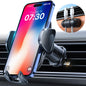 YRU [2026 Upgraded Military-Grade Metal Hook Phone Holders for Your Car