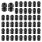 RTHIEAI 50 PCS 1/4"(4-8mm) NPT Nylon Cable Gland Joints with Gaskets, IP68 Adjustable Lock Nut Strain Relief Cord Grip Waterproof Cable Glands - UL Listed and RoHS Compliant