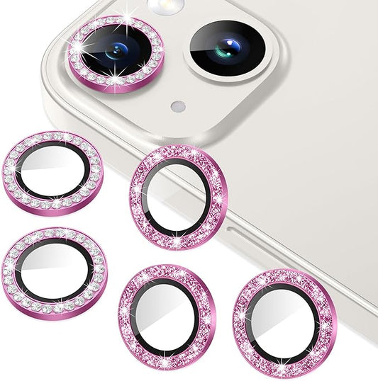 AGVEE 3+3 6 Pack for iPhone 14/14 Plus Camera Lens Protector Cover