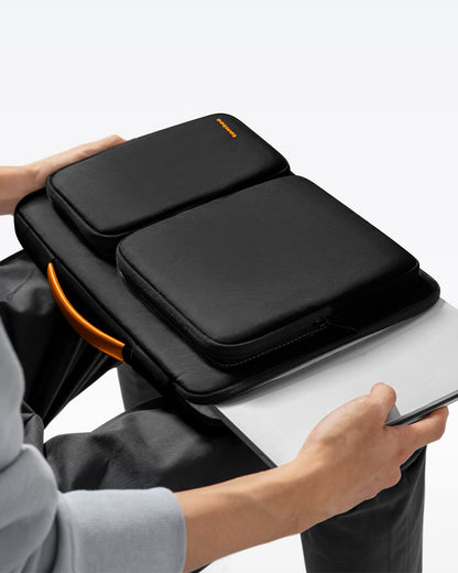 tomtoc 360 Protective Laptop Case for 13-inch New 2026 MacBook Air M5/A3449, M4/A3240, M3/A3113, M2/A2681, M1/A2337, MacBook Neo A18 Pro, 13-in Surface Pro 11th AI PC, Water-Resistant Carrying Bag