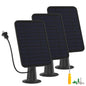 5W Solar Panel Charger Compatible with Blink Outdoor/Outdoor(3rd Gen)/XT XT2 Camera, Solar Panel for Blink Camera, 13.1ft Charging Cable & Rubber Plug, IP65 Weatherproof with Secure Wall Mount, 3 Pack