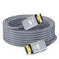 LEADSTAR HDMI Cable 4K 75 ft Fiber Optic, 4K 60Hz 18Gbps High Speed HDMI 2.0 Cord Braided | Ultra HD, HDR10, 1080p, eARC, 3D, HDCP 2.2 | for Xbox, PS5, TV, Laptop, Monitor