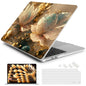 Batianda Case for MacBook Air 15" with M5 M4 M3 M2 Chip, Golden Lotus
