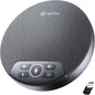 N newline Conference Speaker and Microphone, 4 AI Mics 360° Voice Pickup, Plug & Play, Bluetooth Speakerphone w/dongle, Wireless Daisy Chaining, Noise Reduction, for Meeting, Home Office, NewPie 91