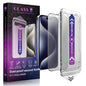 SHANG PIN JIA 2 Pack Matte Screen Protector for iPhone 15 Pro 6.1-Inch Auto Dust Removal, No Bubbles, Tempered Glass Film, Easy Installation