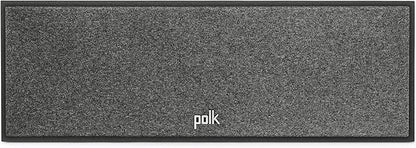 Polk Monitor XT30 Compact Center Channel Speaker - Hi-Res Audio Certified, Dolby Atmos & DTS:X Compatible, 1" Terylene Tweeter & Dual 5.25" Dynamically Balanced Woofer, Midnight Black