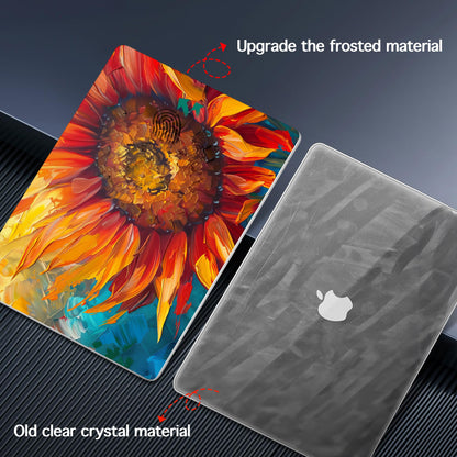 Lepeoac Case for 2026-2021 MacBook Pro 16-inch M5/M4/M3/M2/M1, Sunflower