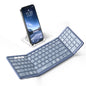 Samsers Full-Size Foldable Bluetooth Keyboard with Numeric Keypad - Blue