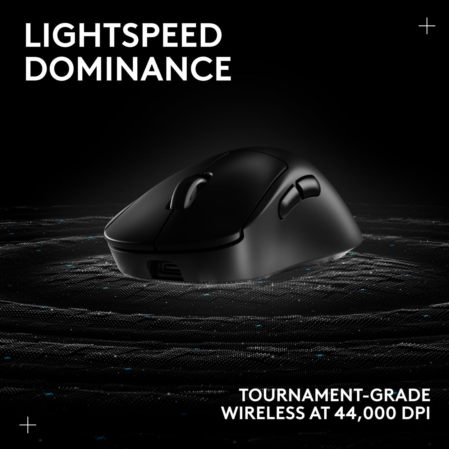 Logitech G PRO X Superlight 2 DEX Wireless Gaming Mouse - Black