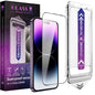 CHRYSHA 2-Pack Screen Protector Tempered Glass for iPhone 16 Plus and iPhone15 Plus and iPhone 14 Pro Max 6.7-Inch, Auto Dust Removal, No Bubbles, High Definition Clear, Easy Installation