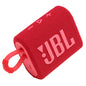 JBL Go 3 - Portable Mini Bluetooth Speaker, big audio and punchy bass, IP67 waterproof and dustproof, 5 hours of playtime, speaker for home, outdoor and travel (Red)