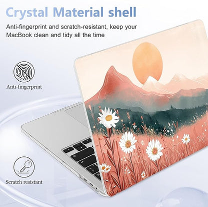 for MacBook Pro 16 inch Case 2019 2020 Release Model A2141, Plastic Hard Shell Cover with Keyboard Cover & Screen Protector for MacBook Pro 16 inch with Touch Bar & Touch ID, Mountains