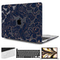 TWOLSKOO Compatible with MacBook Pro 13 inch Case 2023-2016 A2338 M2/M1 A2251 A2289 A2159 A1989 A1706, Plastic Hard Shell Cover & Keyboard Skin & Screen Protector, Colorful Hydrangea