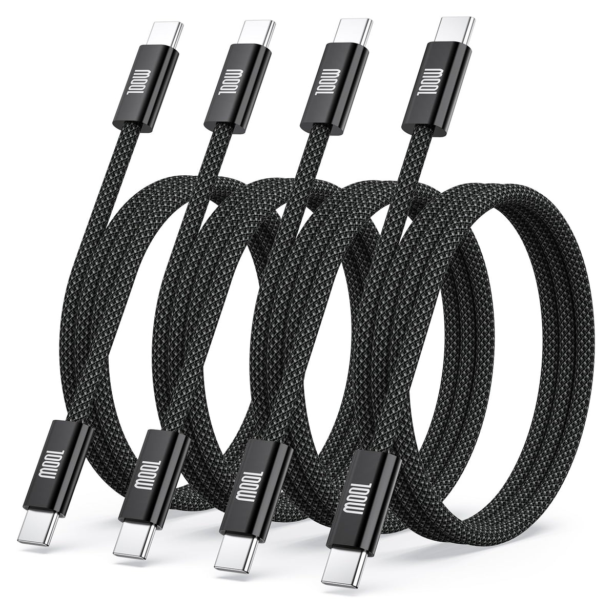 USB C to USB C Cable 3ft, 2-Pack 100W USBC to USBC Fast Charger Cord