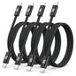 USB C to USB C Cable 3ft, 2-Pack 100W USBC to USBC Fast Charger Cord