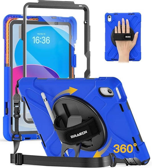 BRAECN Case for iPad (A16) 11th/10th Generation - (11''/10.9'') 2025/2022